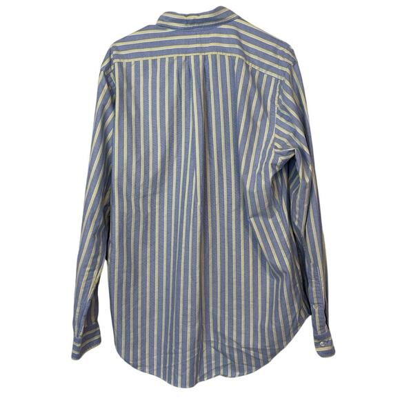 Ralph Lauren Long Sleeve Button Down Striped Shirt Size 16 34/35 Business Casual - Picture 3 of 9